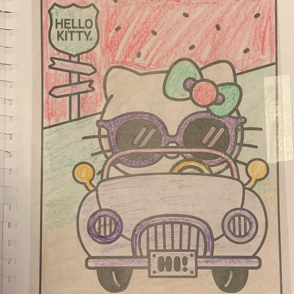 Hello kitty coloring pages for images it was fun expressing have fun - Picture 9 of 9